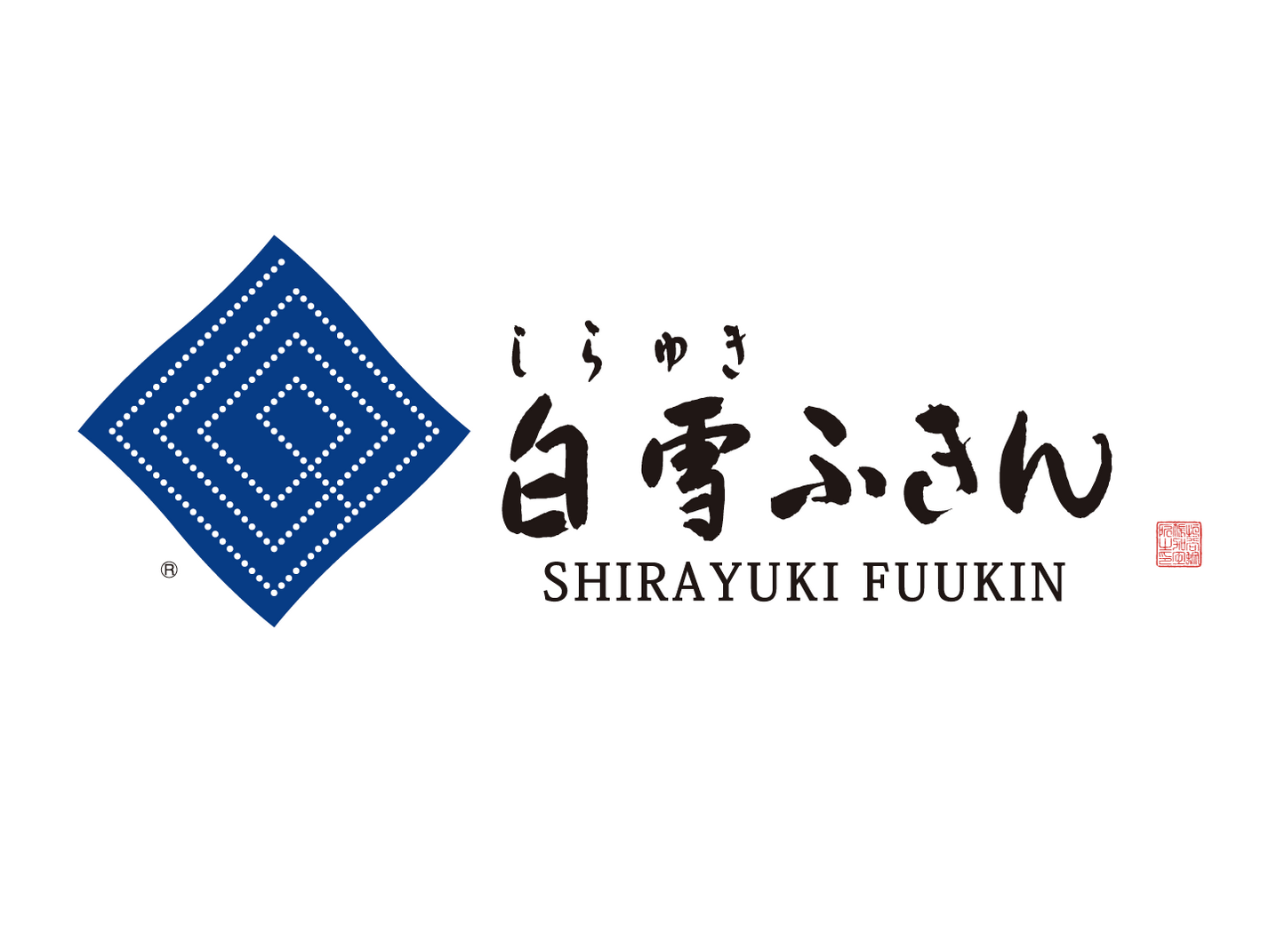 Torchon SHIRAYUKI FUKIN - Cerf/gris